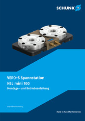 SCHUNK VERO-S NSL mini 100 Montage- Und Betriebsanleitung