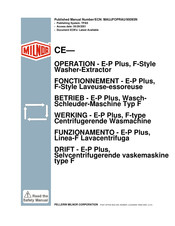 Milnor E-P Plus Betriebsanleitung