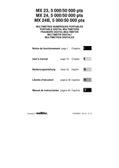 Metrix MX 23 Bedienungsanleitung