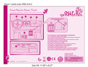 Our Generation Sweet Stop Ice Cream Truck Kurzanleitung