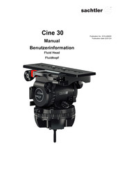 Sachtler Cine 30 EFP CF GS Benutzerinformation