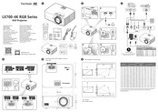 ViewSonic LX700-4K Schnellstart Handbuch