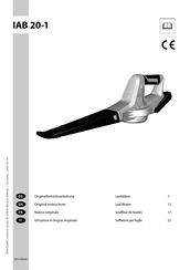 Ikra IAB 20-1 Originalbetriebsanleitung