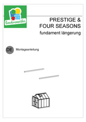 Gardenmeister PRESTIGE Montageanleitung