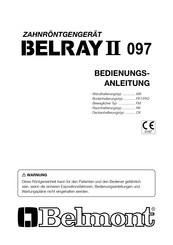 BELMONT BELRAY II 097 Bedienungsanleitung
