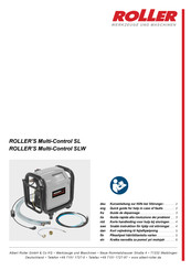 Roller Multi-Control SL Kurzanleitung
