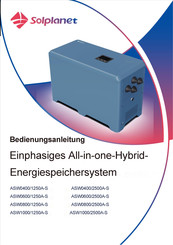 Solplanet ASW0800/2500A-S Bedienungsanleitung