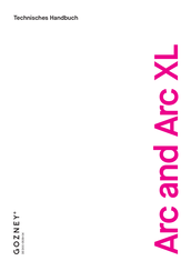 Gozney Arc XL Technisches Handbuch