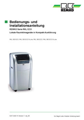 REMKO RKL 360 ECO Bedienungs- Und Installationsanleitung