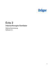 Dräger Evita 2 Gebrauchsanweisung