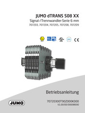 JUMO dTRANS S08 Serie Betriebsanleitung
