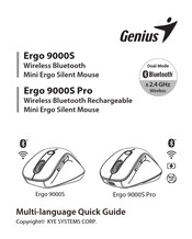 Genius Ergo 9000S Pro Bedienungsanleitung