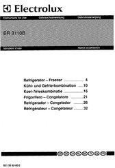 Electrolux ER 3110B Gebrauchsanweisung