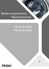 Haier HW70-B12929 Bedienungsanleitung