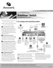 Avocent AutoView 1415 Schnellinstallationsanleitung