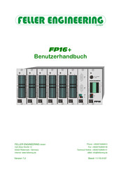 FELLER ENGINEERING FP16+ Benutzerhandbuch