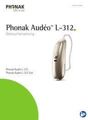Phonak Audéo L50-312 Gebrauchsanweisung