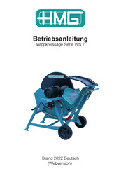 HMG-maschinen WS 7-10 Betriebsanleitung