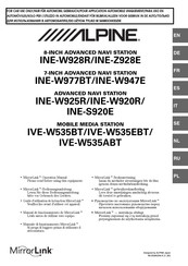 Alpine INE-W928R Bedienungsanleitung