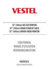 VESTEL PEH55F35/6 Bedienungsanleitung