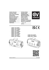 Vortice LINEO 150 QUIET Betriebsanleitung