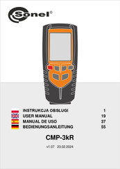 Sonel CMP-3kR Bedienungsanleitung