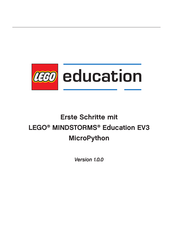 LEGO MINDSTORMS Education EV3 MicroPython Erste Schritte