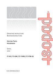 Chromalox isopad IT-SIS Serie Bedienungsanleitung