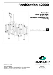 Hanskamp FeedStation 42000 Installation Und Betriebsanleitung