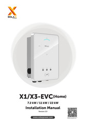 SolaX Power X3-EVC-11K Installationsanleitung