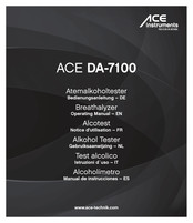 Ace instruments DA-7100 Bedienungsanleitung