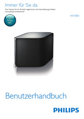 Philips Fidelio AW3000 Benutzerhandbuch