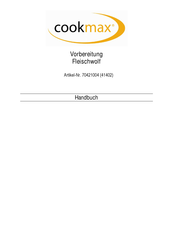 Gastroback 41402 Bedienungsanleitung