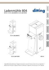 DITTING K 804 LAB SWEET Originalbetriebsanleitung