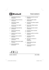 EINHELL TE-AC 430/50/10 Originalbetriebsanleitung