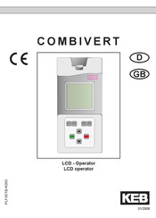 KEB COMBIVERT Bedienungsanleitung