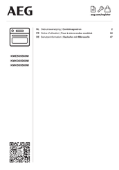 AEG KMK565060M Benutzerinformation