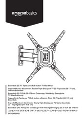 AmazonBasics Essentials B07QKFS8PD Bedienungsanleitung