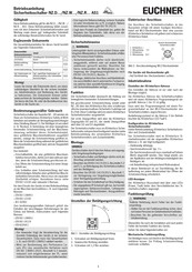 Euchner NZ D AS1 Serie Betriebsanleitung