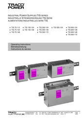 TRACO POWER TIS-Serie Bedienungsanleitung