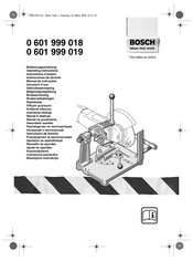 Bosch TT 019 Bedienungsanleitung