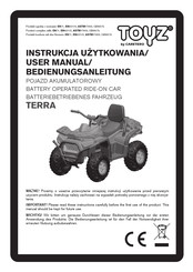 Caretero TOYZ TERRA Bedienungsanleitung