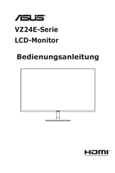 Asus VZ24E Serie Bedienungsanleitung