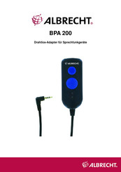 Albrecht BPA 200 Bedienungsanleitung