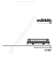 Märklin H0 998-Serie Kurzanleitung