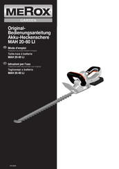 Merox MAH 20-60 LI Original Bedienungsanleitung