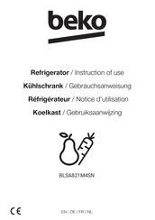 Beko BLSA821M4SN Gebrauchsanweisung