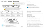 ETC ColorSource 40 Schnellstartanleitung
