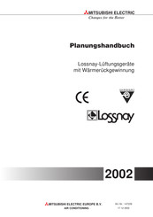 Mitsubishi Electric Lossnay VL-1200 S2-C-E Planungshandbuch