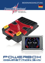 PowerBox Systems PowerBox Competition SHV Bedienungsanleitung